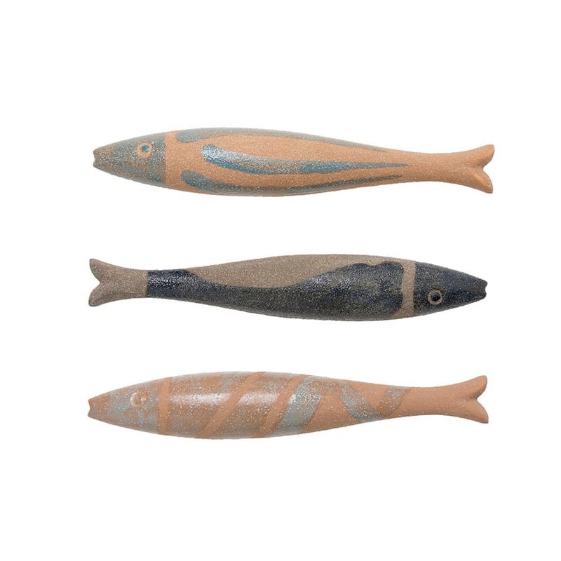 Coastal Fish Brown/Turquoise 