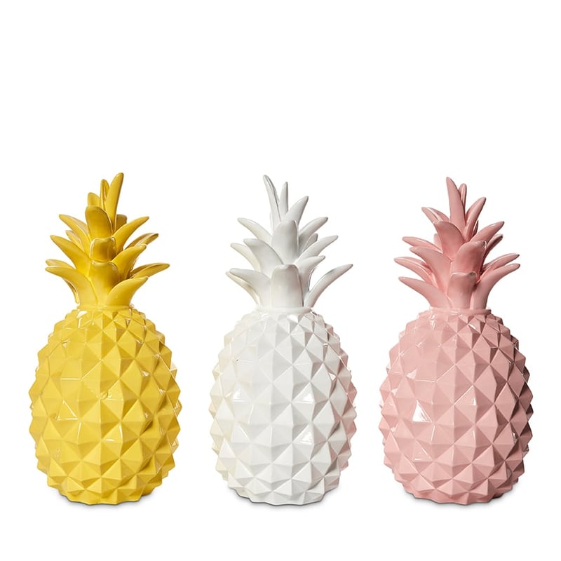 Pineapple White Ornament