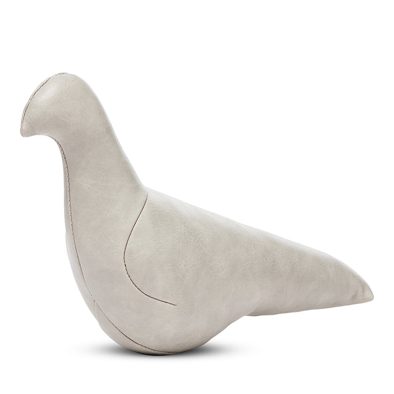 Grey Pigeon Door Stop 