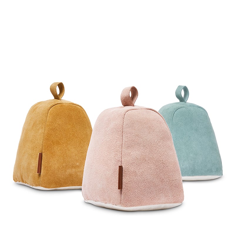 Suede Mustard Door Stop