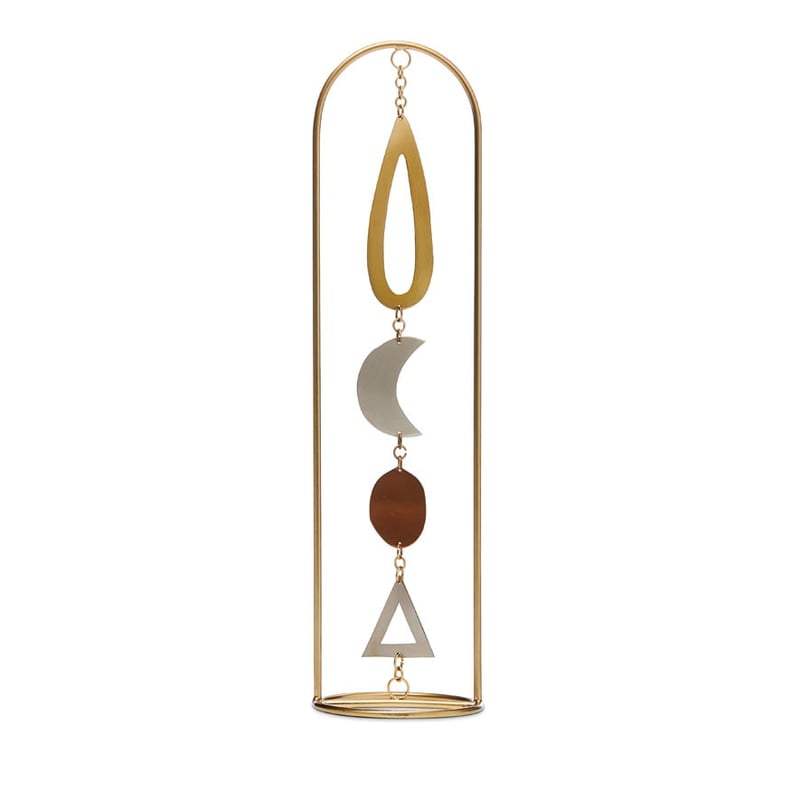 Geo Metallic Small Decorative Stand