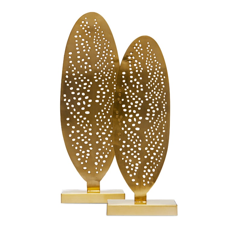 Autumn Gold Leaf Statue