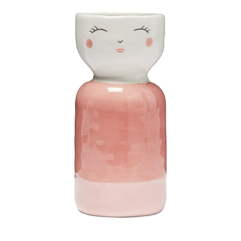 Astro Pink Pattie Face Vase