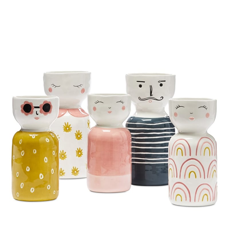 Astro Pink Pattie Face Vase