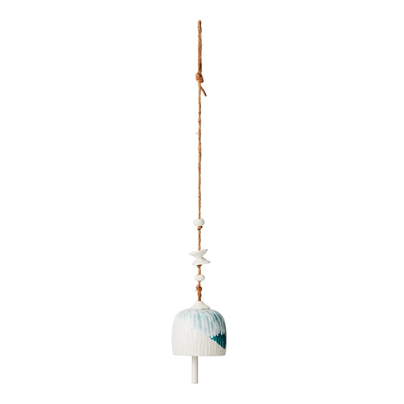 Tao Wind Chime Dia8.5xH65cm Teal Bell 
