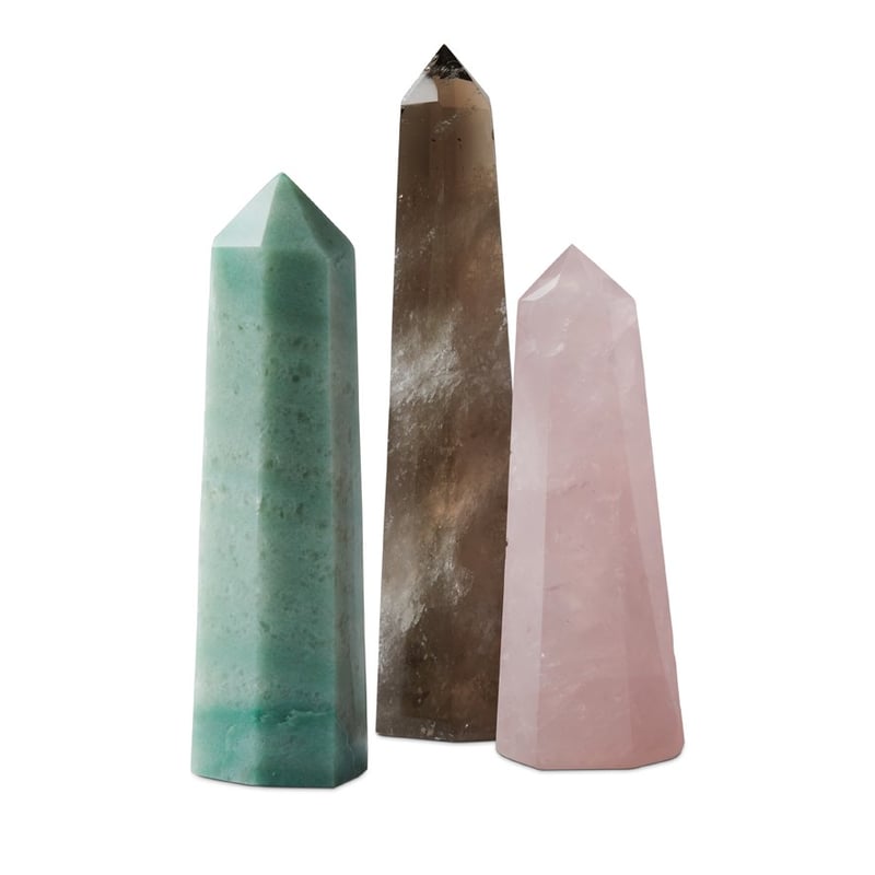 Halo Quartz Smoky Crystal Point