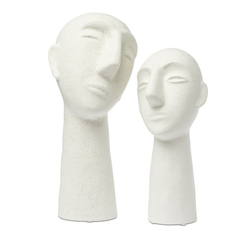 Pisces Medium White Sculpture