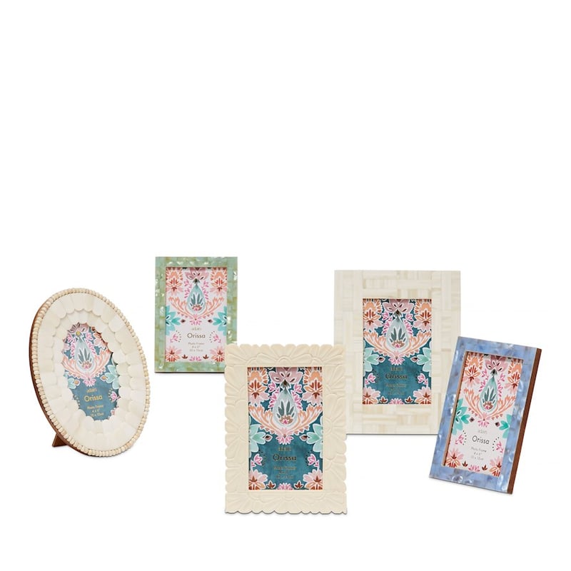 Orissa Pearl Green Photo Frame 