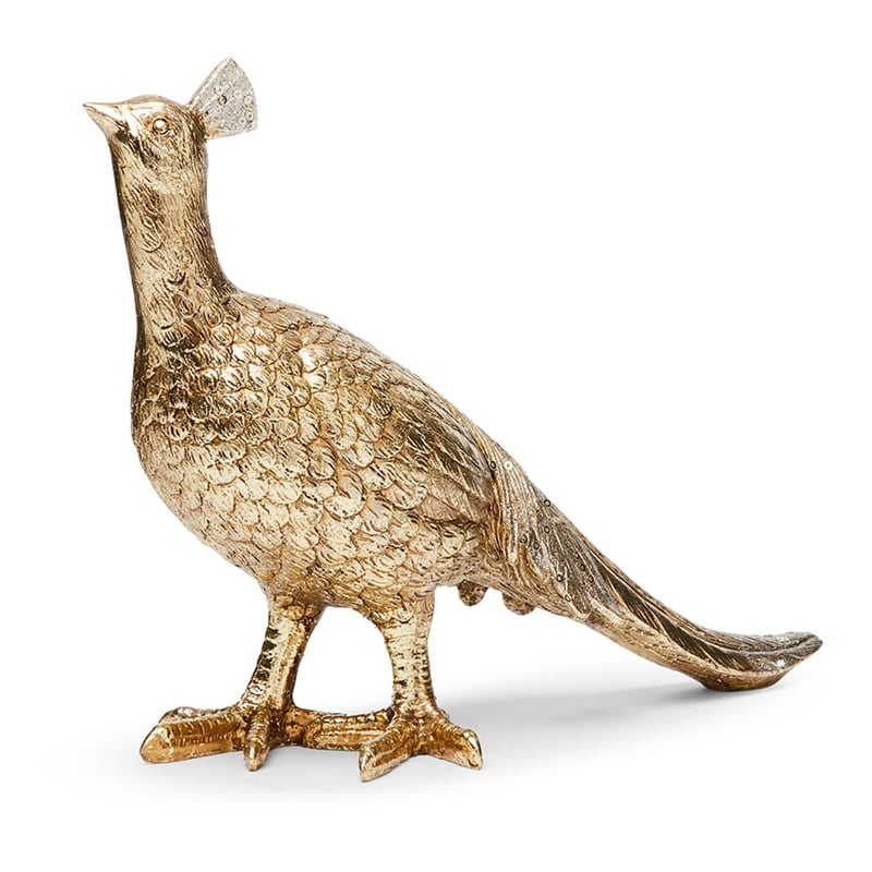 Male Gold Partridge Ornament