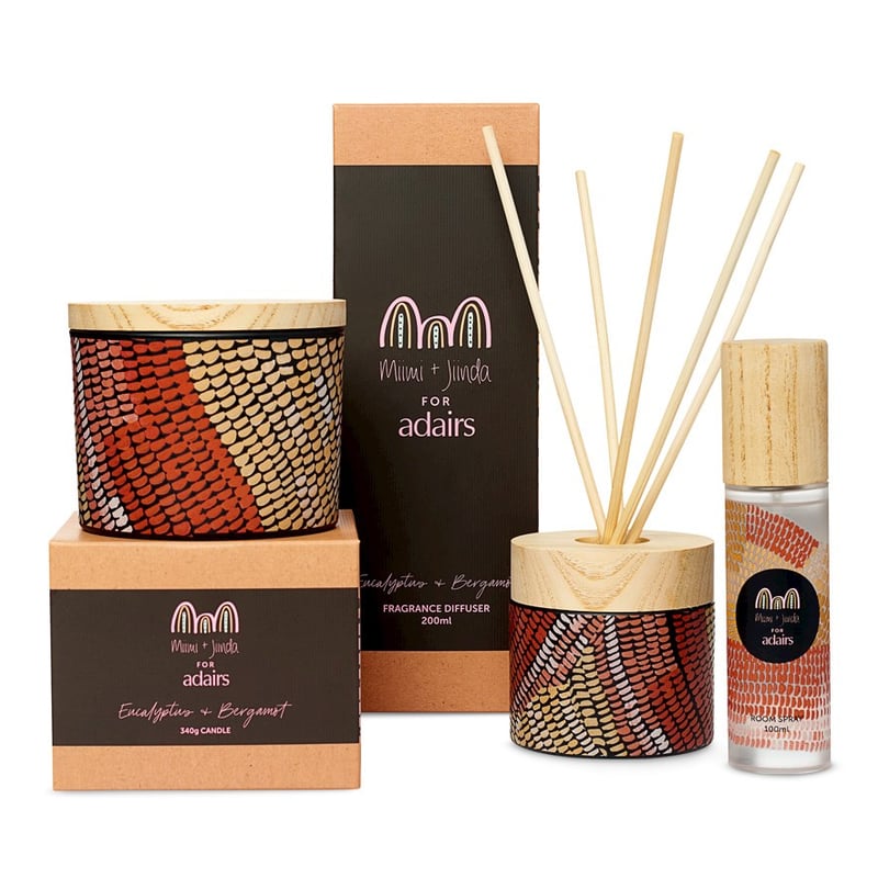 Miimi + Jiinda Eucalyptus & Bergamot Candle