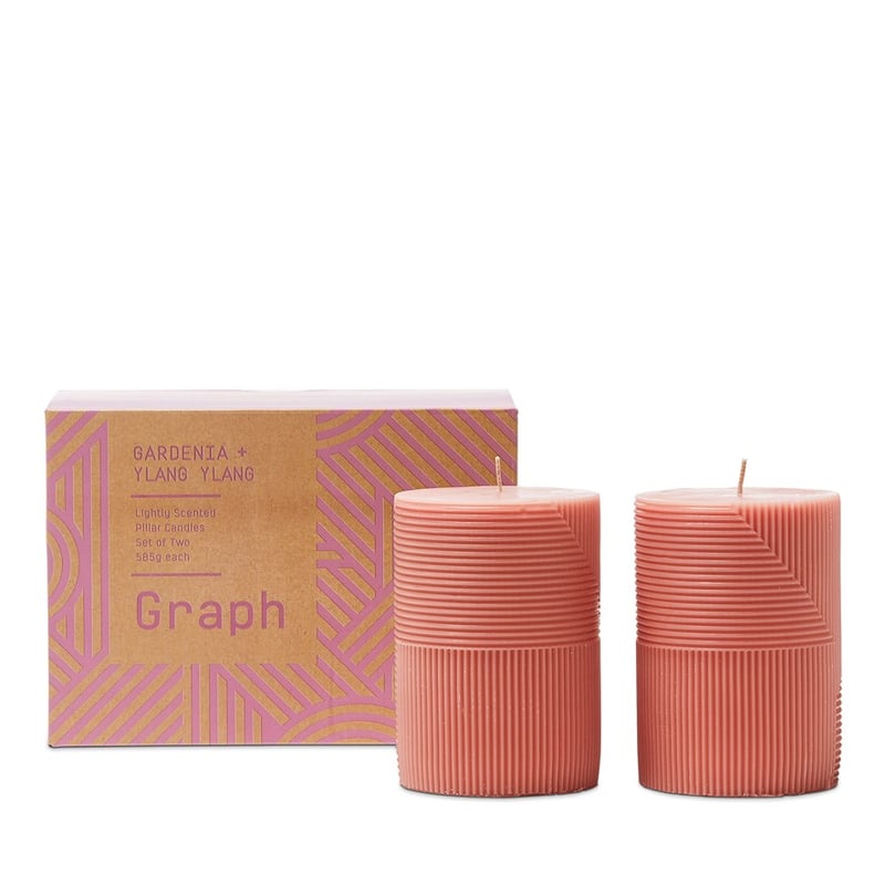 Graph Scented Gardenia & Ylang Ylang 2 Set Candle