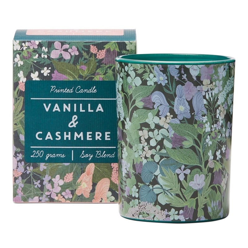 Vanilla & Cashmere Posy Floral Printed Candle