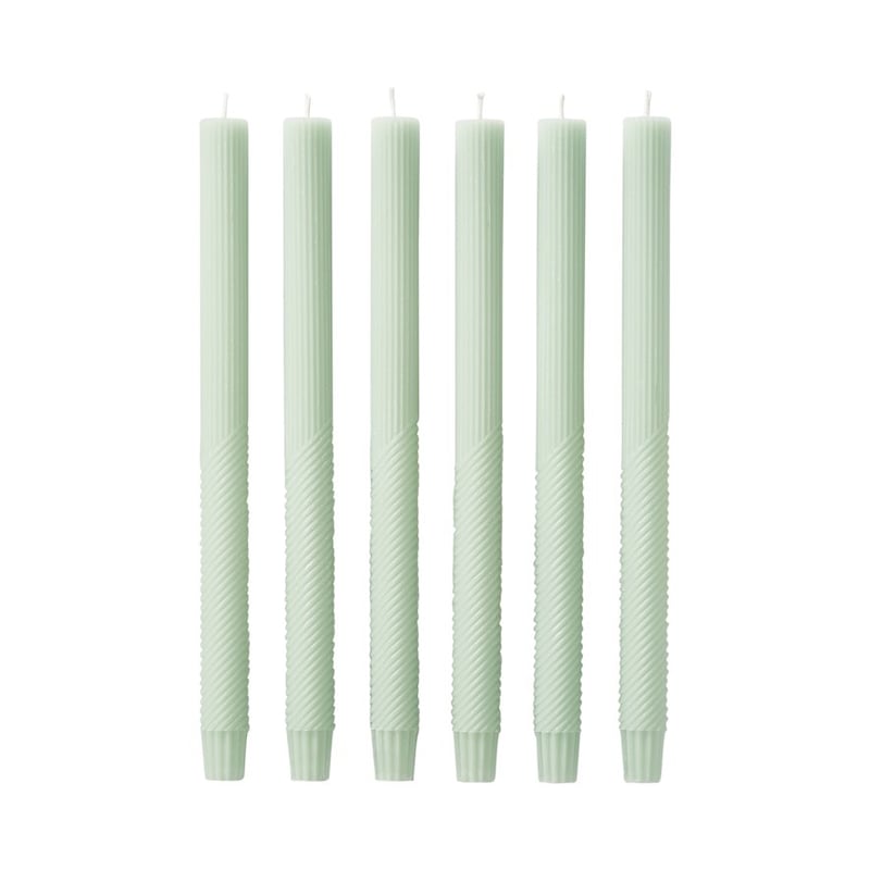 Graph Pillar Candle Set 6 Lemongrass & Ginger Candle