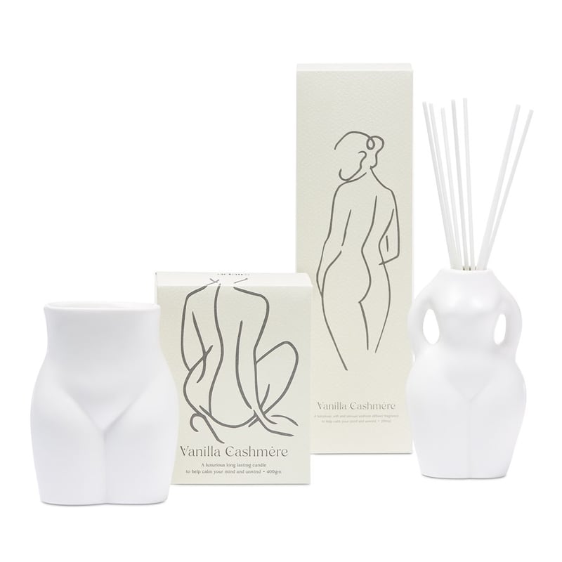 Silhouette Vanilla & Cashmere Candle 400g