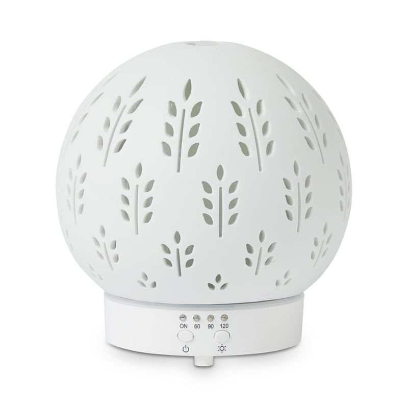 Sense Ultrasonic Diffuser White Leaf