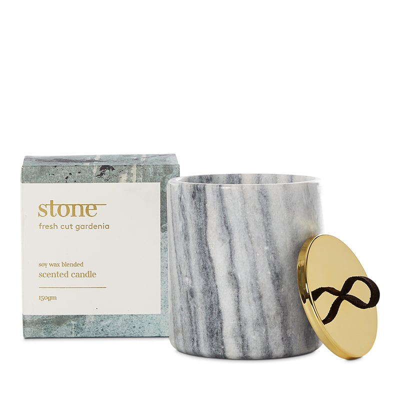 Stone Fresh Cut Gardenia Candle