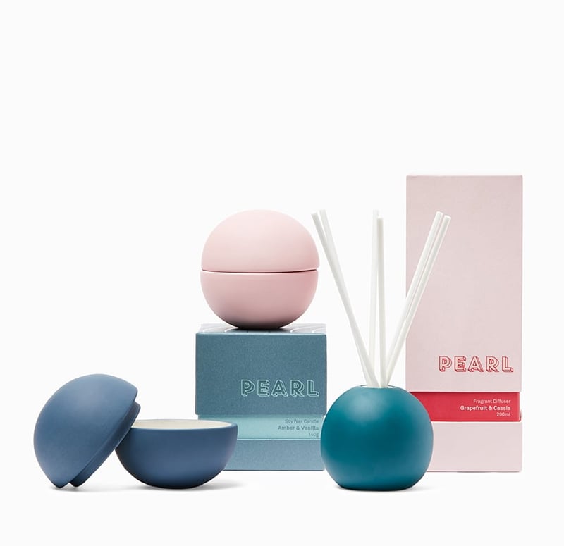 Pearl Candle Lemongrass & Ginger