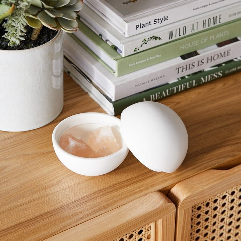 Sense Fragrance Stones Single Rose Quartz Dome Fragrance Stone