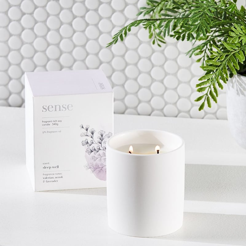 Sense Sleep Well Porcelain Candle
