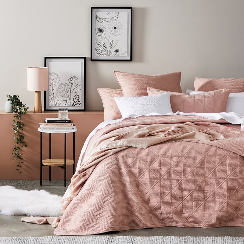 Ava Table Light H42xD19cm Blush/Natural Table