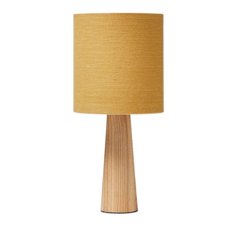 Ava Table Light H42xD19cm Mustard/Natural Table