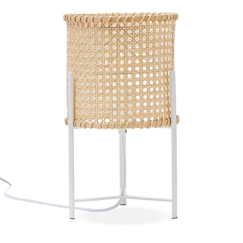 Basket Weave Table Light H31xD28cm Natural/White Table