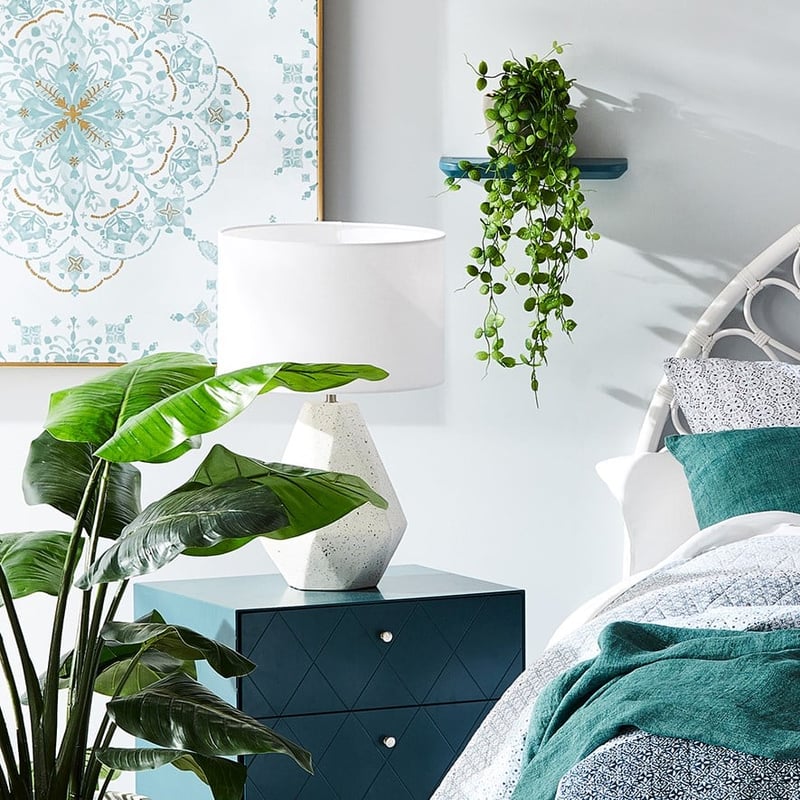 Tobin White Table Lamp