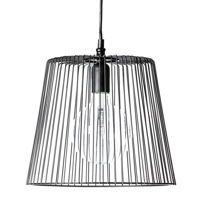 Resort Black Metal Pendant Light