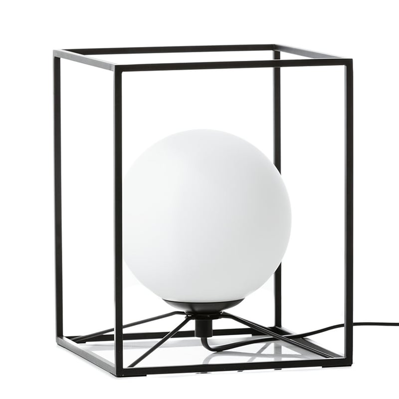 Cube Table Lamp Black