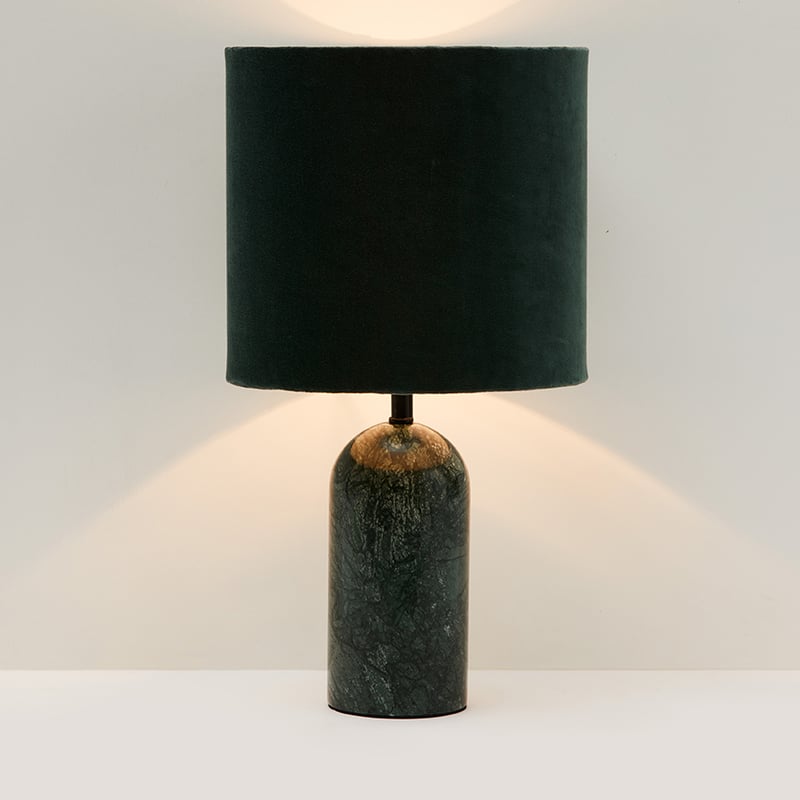 Monaco Emerald Marble Table Light