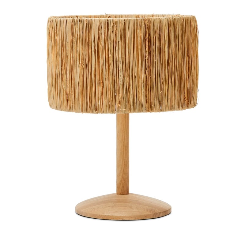 Raffia Table Light H44xD33cm Natural Table