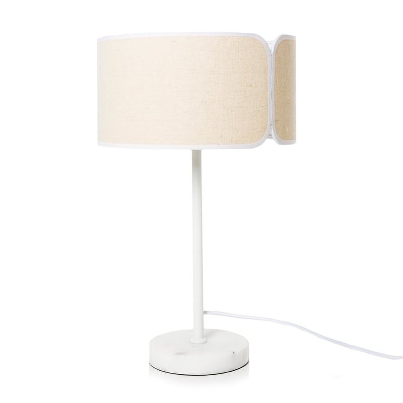 Markov Table Lamp Natural & White 