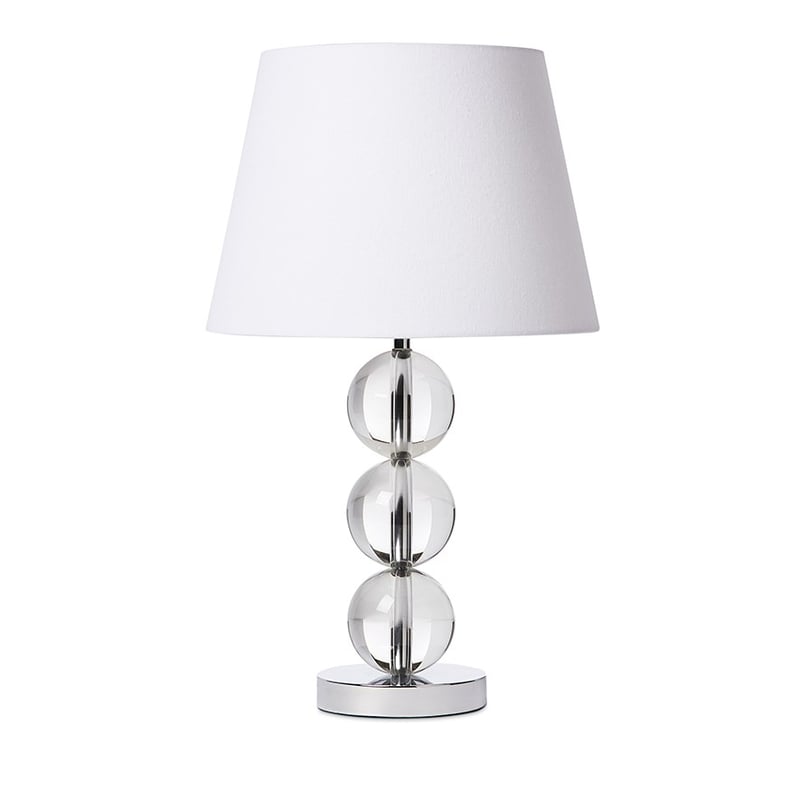 Belle Crystal White Table Light 