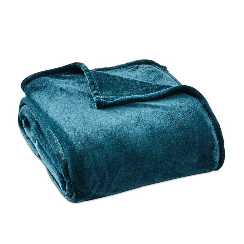 Aspen Teal Fleece Blanket 