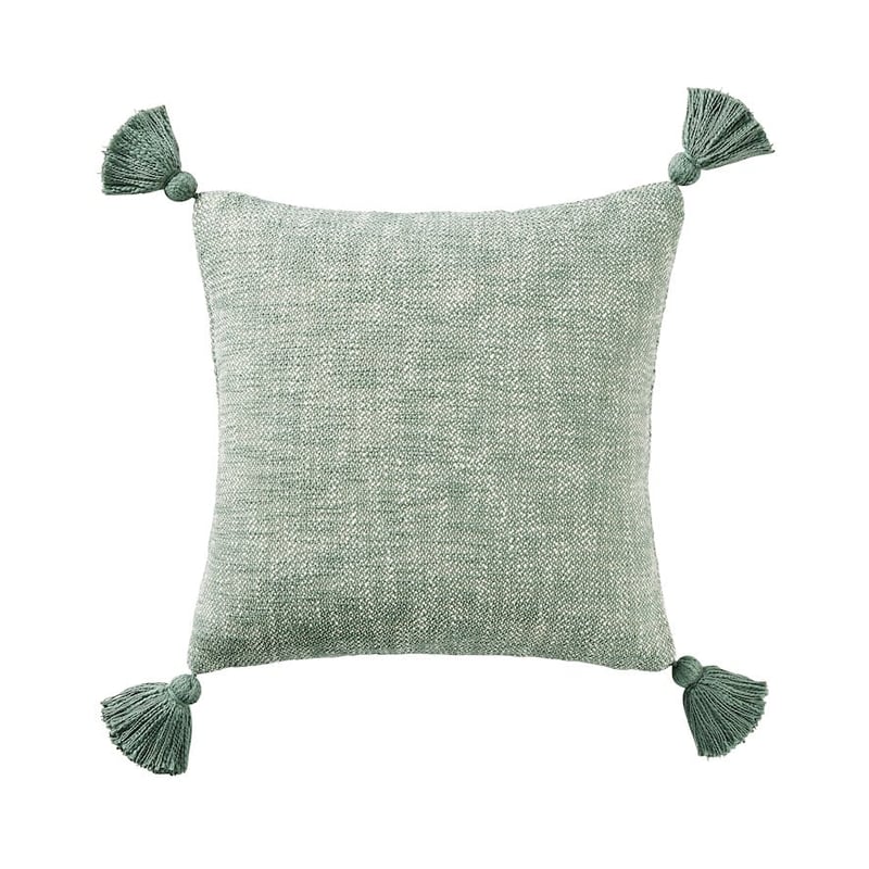 Jaya Dark Sage & Natural Cushion