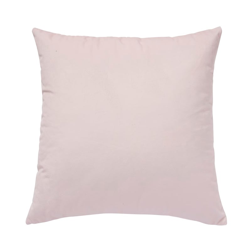 Peony Pink Velvet Cushion