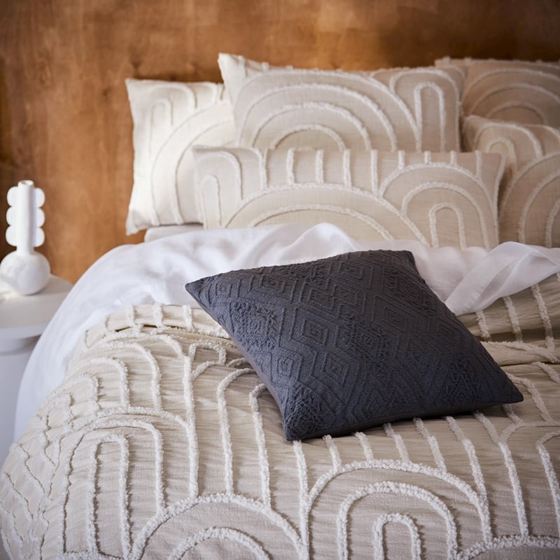 Keppel Charcoal Cushion