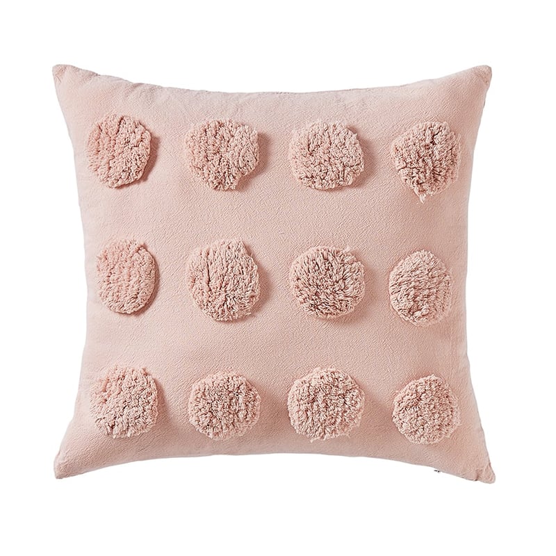 Addison Chenille Pink Cushion