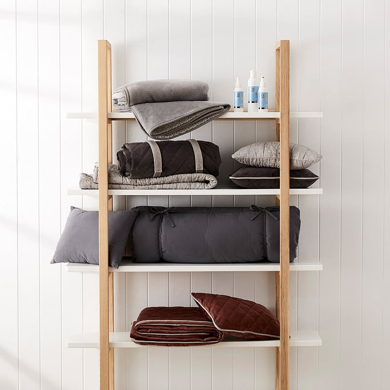 Creature Comforts Ultra Soft Sherpa Snuggle Throw Silver