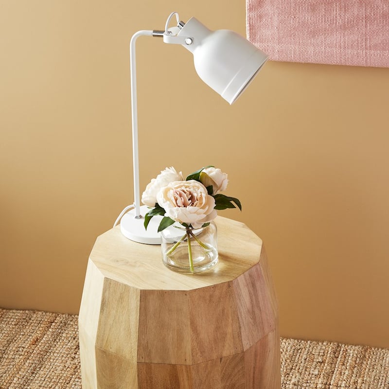 Native Green & Cream Peonies Bouquet In Vase