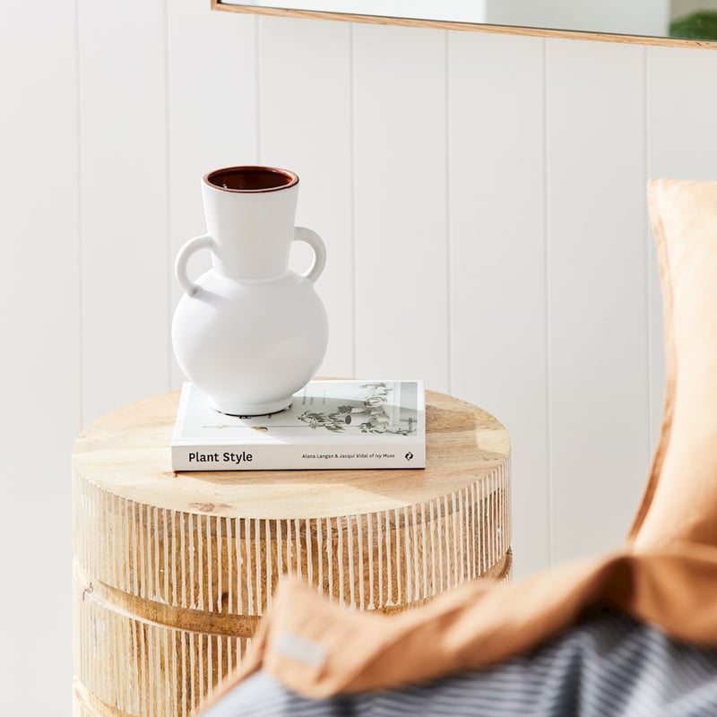 Casablanca White Vase