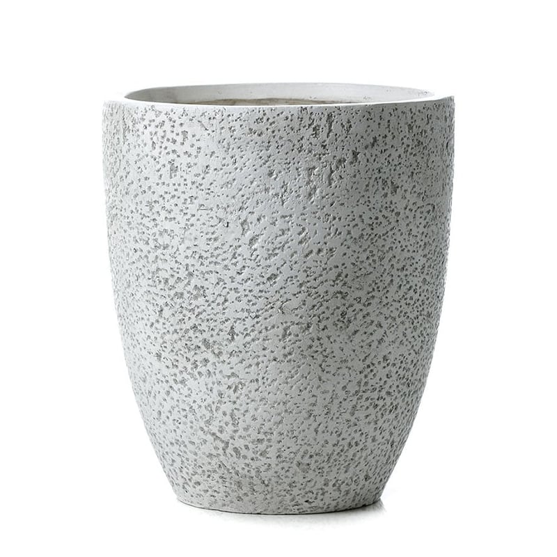 Terrazzo Pot White 