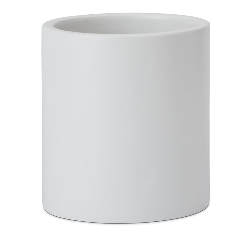 Stark Matte White Large Pot