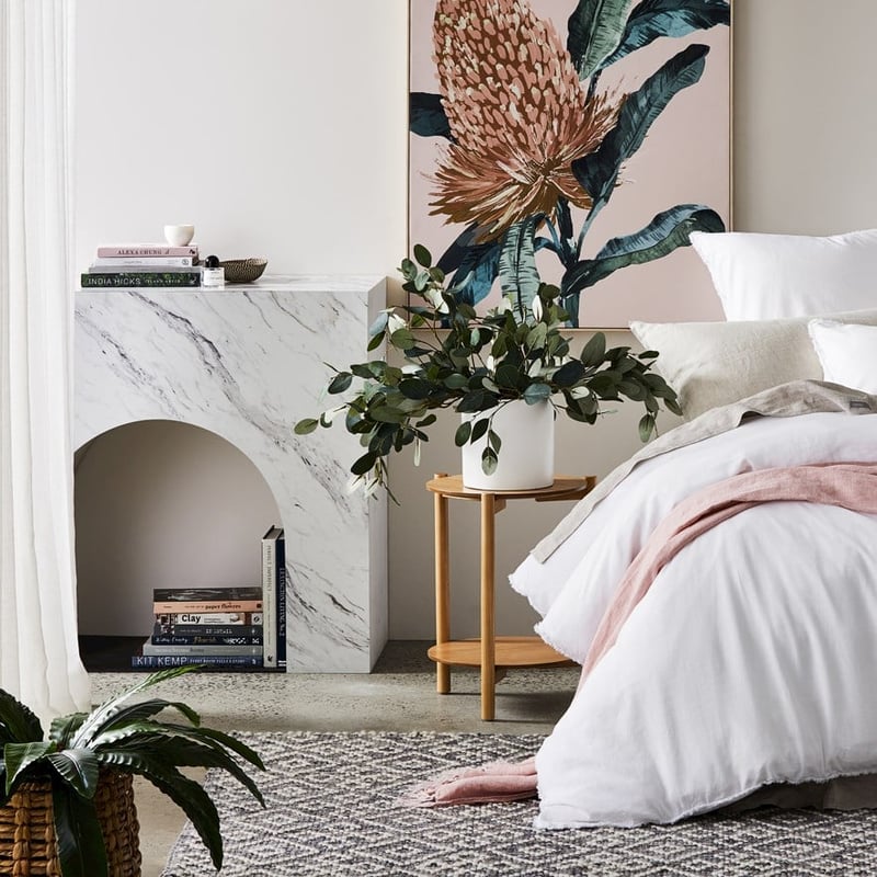 Stark Matte White Large Pot