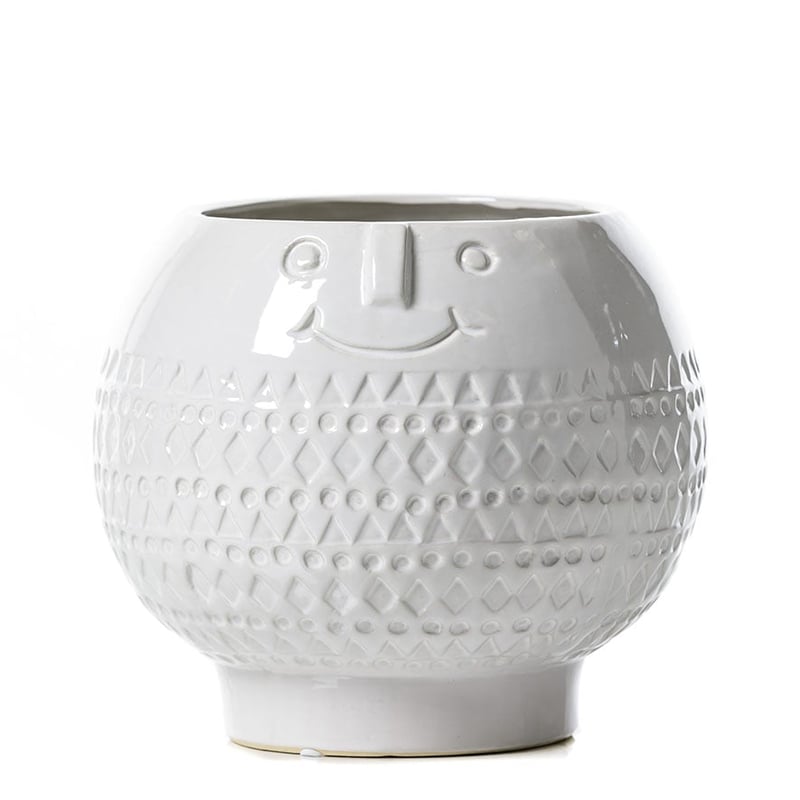 Smiling Planter Pot