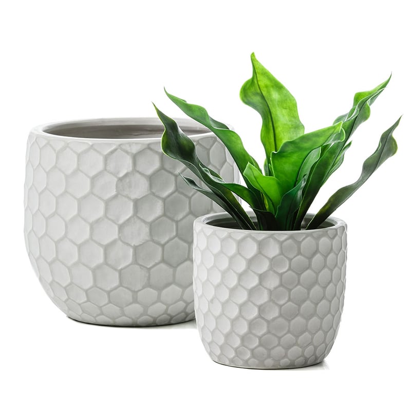 Valencia Pot Silver 