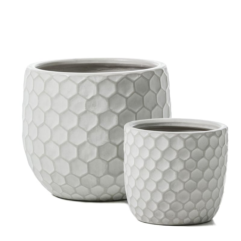 Valencia Pot Silver 