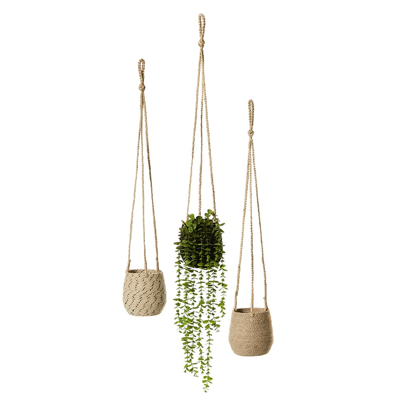 Tivoli Hanging Pot H90cm Natural/black 