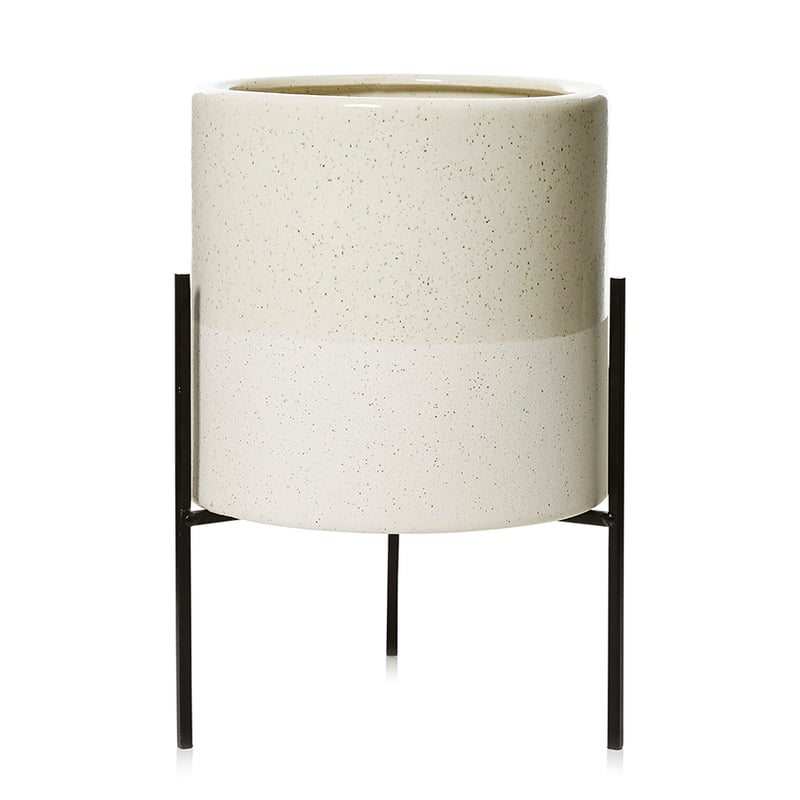 Jay Plant Stand in Cream 