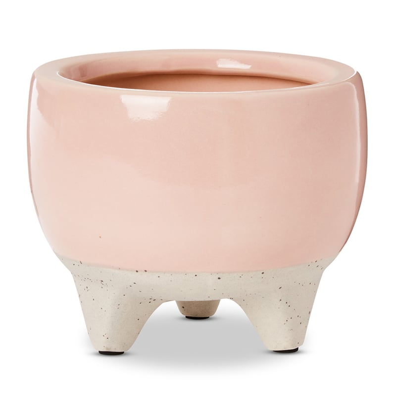 Tri Pot Pink Glaze 